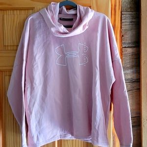 Under Armour Sweatshirt, 2xl, pink